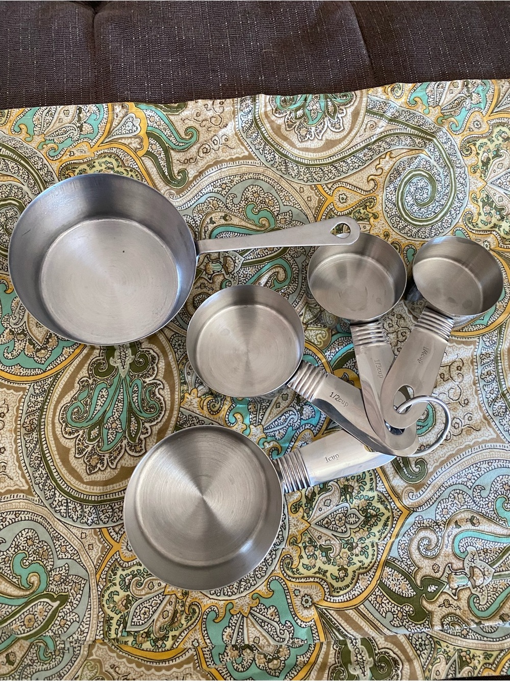 Stainless Steel Nesting Measuring Cups (5) Piece Set